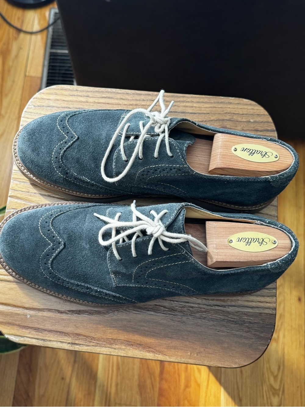 G.H. Bass Men's Suede Oxfords